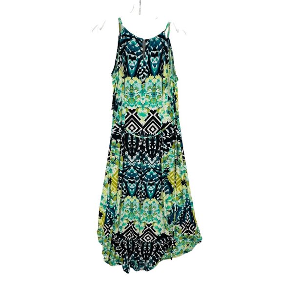 NY&C Halter Dress NWT‎ Womens Size Medium Belted Coquette Feminine Fairy - Picture 9 of 13